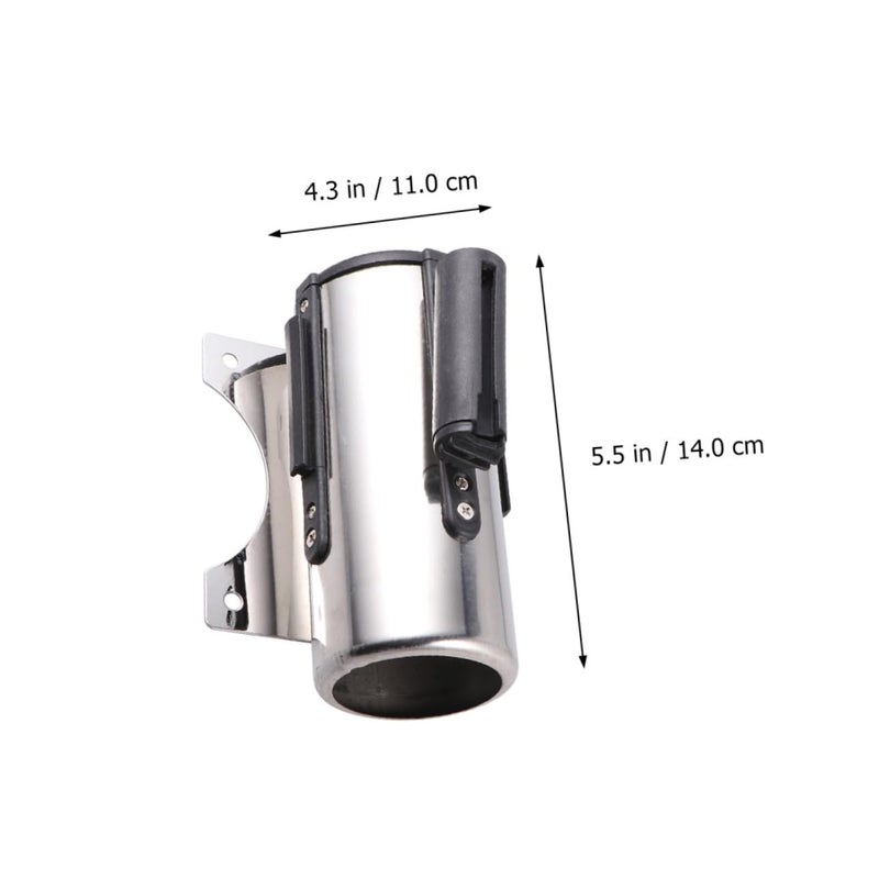 Unomor 3m Red Retractable Wall Mounted Safety Barrier Belt Isolation Tape - Image 4